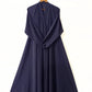 Front Open Zarri Abaya -Blue