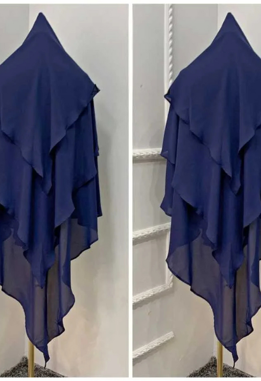 Khimar  Drak Blue