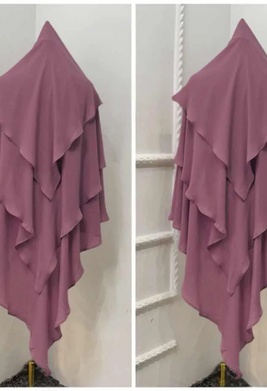 khimar Nude Purple