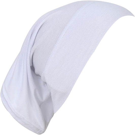 White Under Hijab Tube Cap