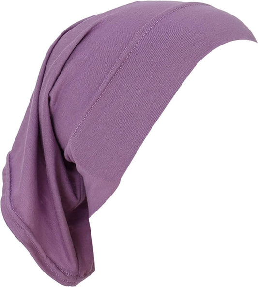 Lavender Under Hijab Tube Cap