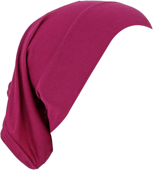 Purple Pink Under Hijab Tube Cap